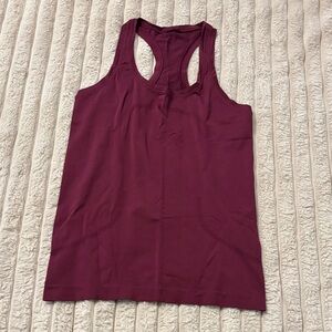 Lululemon Swiftly Tech Racerback tank hip length Sz 6